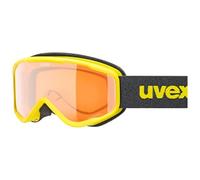 uvex speedy nova - Gafas de esquí para niños - filtro categoría 2 - tintadas para realzar el contraste - yellow sl/lasergold - one size