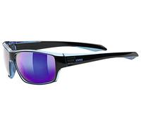 Uvex Sport Gafas de Sol Lgl 24, Todo el año, Color Negro/Azul, tamaño Talla única