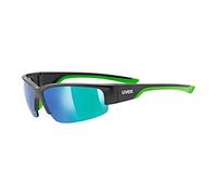 Uvex - Sportstyle 215 Mirror S3 - Gafas de sol black mat / green