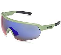 Uvex sportstyle 227, gafas deportivas unisex, antivaho, de espejo, olive matt/mirror red, one size