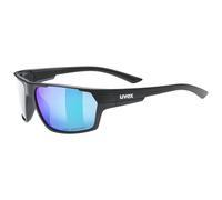 Uvex sportstyle 233 P Gafas de deporte, Adultos unisex, black mat, one size