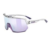 Uvex sportstyle 235 Gafas de deporte, Adultos unisex, clear-met purple, one size
