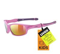 uvex sportstyle 507, gafas de sol infantiles, de espejo, incl. cinta, pink purple/pink, one size