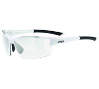 Uvex sportstyle 612 VL, gafas deportivas unisex, fotocromáticas, comodidad sin presión y sujeción perfecta, white/smoke, one size