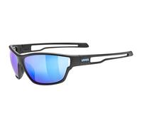 uvex sportstyle 806 Gafas de deporte, Adultos unisex, black matt, one size
