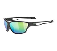uvex sportstyle 806 Gafas de deporte, Adultos unisex, black matt, one size