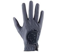 Uvex Sportstyle Diamond, Guante de equitación elástico Unisex, Resistente al Desgaste, Adornado con Cristales Swarovski, Blue, 9
