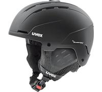 uvex stance Casco de esquí, Adultos unisex, black matt, 54-58 cm