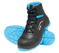 UVEX Stivali allacciati, Botas con Cordones 2 xenova S3 Unisex Adulto, BLU Negro, 42 EU