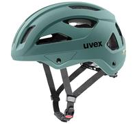 uvex Stride - Casco de Bicicleta Robusto para Adultos - Ajuste de Talla individualizado - 0 - Sage Green Matt - 59-61 cm