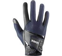 Uvex sumair, Guante de equitación Flexible Unisex, Resistente al Desgaste, ventilación óptima, Black-Blue, 9.5