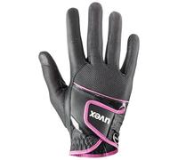 Uvex sumair, Guante de equitación Flexible Unisex, Resistente al Desgaste, ventilación óptima, Black-Pink, 8.5