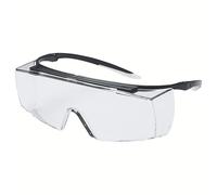 Uvex Super F OTG Gafas de protección para deportistas - Gafas para usuarios de gafas, antivaho y resistente a los arañazos, campo de visión claro para campo de tiro y entrenamiento, incluye funda y