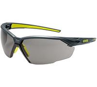 Uvex suXXeed - Gafas de protección para trabajo y laboratorio, tintadas/gris lima
