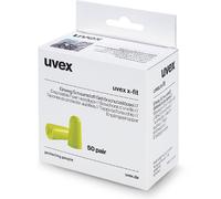 Uvex Tapones Oídos X-Fit 2112.013 Uncorded En Mini Cartón Dispensador - 50 Pares