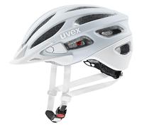 uvex True CC Casco de Bicicleta, Unisex-Adult, Cloud-White Matt, 52-55 cm
