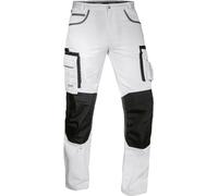 Uvex Tune-up 8909 Pantalon de Trabajo para Hombre - Pantalones Cargo para Trabajar de Algodón y de Cordura - Multibolsillos - Bolsillo de Las Rodilleras - Color Gris, Negro, Azul, Verde, Blanco