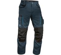 Uvex Tune-up 8909 Pantalon de Trabajo para Hombre - Pantalones Cargo para Trabajar de Algodón y de Cordura - Multibolsillos - Bolsillo de Las Rodilleras - Color Gris, Negro, Azul, Verde, Blanco