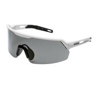 Uvex Ultrashield - Gafas de seguridad - Antiarañazos y antivaho, gafas deportivas de trabajo y planchado con 100% protección UV, antideslizantes y cómodas