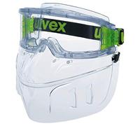 Uvex Ultravision - Gafas de seguridad con protector bucal, color gris y transparente