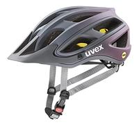 uvex Unbound MIPS, Casco MTB Seguro Unisex, Sistema MIPS, Ajuste de Talla individualizado, Anthracite Plum, 54-58 cm