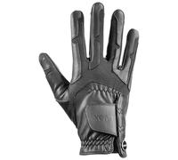 uvex ventraxion, guante de equitación flexible unisex, resistente al desgaste, ventilación óptima, black, 8-9
