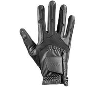 uvex ventraxion, guante de equitación flexible unisex, resistente al desgaste, ventilación óptima, black, 7-8