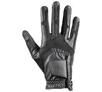uvex ventraxion Plus, Guante de equitación Flexible Unisex, Resistente al Desgaste, ventilación óptima, Black, 9-10