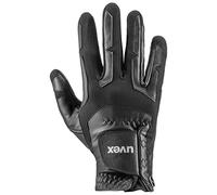 uvex ventraxion Plus, Guante de equitación Flexible Unisex, Resistente al Desgaste, ventilación óptima, Black, 7-8