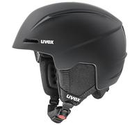 uvex viti Casco de esquí, Niños unisex, black matt, 51-55 cm
