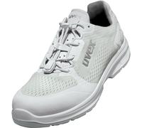 Uvex Zapato de trabajo deporte white nc Halbzapatos O1 65707 Blanco 41 (Weite 12)