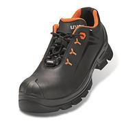 Uvex Zapatos de Trabajo 2 - Zapatos de Seguridad S3 SRC ESD - Naranja-Negro, Talla:45