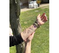 Uvimark | 35 Tatuajes Temporales Personalizados de 4x4 cm con el diseño o foto que quieras | Calcomanías para bodas, fiestas, cumpleaños | Tatuajes Falsos | Tatuajes de Mentira