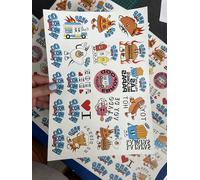 Uvimark - Hoja Tatuajes Personalizados Temporales con tu Foto o Diseño A4