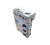 UVQAPXWD 1 Juego de Cartuchos de tóner láser CMYK con Chip Compatible con los Modelos de Impresora 1760 C1760 C1760nw 1765 C1765 C1765nfw C1765nf para el número de Pieza 8K1927225B