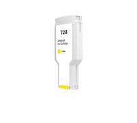 UVQAPXWD 1 Uds 130 300ML Compatible con Suministros de Impresora para DesignJet T730 728 728 1 Juego 728(300ML-Yellow)