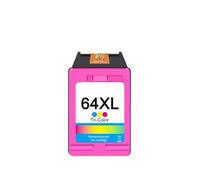 UVQAPXWD Cartucho de Tinta 64XL de Repuesto para Impresora 64 64XL, Compatible con Photo 6252 6255 6258 7155 7158 7164(Tri-Color)