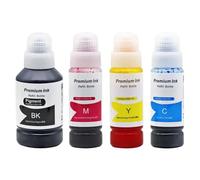 UVQAPXWD Compatible con los Modelos de Impresora L6170 L6160 L6190 L4150 L4160 L3150 L3110 T001 Serie de Tinta Botellas de Tinta de Repuesto(A Set)