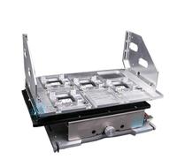 UVQAPXWD Conjunto de estación de tapado, Kit de Limpieza de Marco de Pila de Tinta, Soporte de Cabezal Compatible con Impresora ecosolvente 4720 I3200(Complete Set 4 Head)