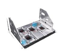 UVQAPXWD Conjunto de estación de tapado, Kit de Limpieza de Marco de Pila de Tinta, Soporte de Cabezal Compatible con Impresora ecosolvente 4720 I3200(Just a Shelf 4 Head)