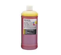 UVQAPXWD KMCY-Tinta de Tinte para CISS, 500ML, Tinta de Impresora Universal Compatible con Modelos de Impresora, Cartuchos de Tinta para número de Pieza KMCY(500ML-Yellow)