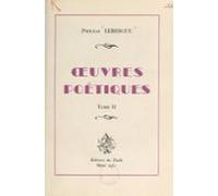 Œuvres Poétiques (2) (ebook)