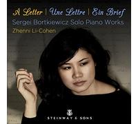 Sergei Bortkiew A Letter: Sergei Bortkiewicz Solo Piano W (CD) (Importación USA)