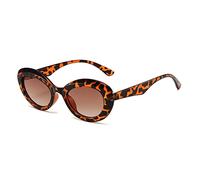 UvSunglasses - Gafas de sol para mujer, cara pequeña, vintage, ovaladas para mujeres y hombres, antirreflejos, para playa