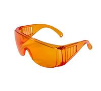 UVtech SLEEP-1 100% filtro de luz azul y filtro de luz verde naranja gafas de ordenador PC Gaming Bluelight filtro Uv Blue Light Blocking Glasses Anti Mujer Hombre, naranja, Einheitsgröße