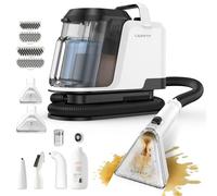 Uwant Aspiradora de Agua Tapiceria Lava y Aspira con Vapor Y100S 600W 18KPa, 3 en 1 Frío/Agua Caliente 65℃/Vapor 100℃, Portátil, Cepillos mult. Limpia Sofá/Alfombras/Coche/Cocina, 2.4L Depósito