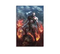 UWASCISF Póster decorativo de Game God of War para pared e imagen artística moderna para decoración de dormitorio familiar, 40 x 60 cm