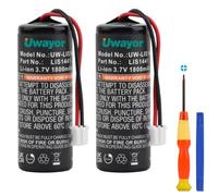 Uwayor LIS1441 - Batería de repuesto para controlador de movimiento PS3 Move Motion Controller (2 unidades, CECH-ZCM1E, CECH-ZCM1U, 3,7 V)