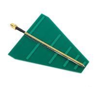 UWB Log-Periodic Antena 1.35GHz-9.5GHz 15W 5-6dB Ganancia PCB Polarización lineal direccional para conector SMA Aplicaciones de medición de prueba industrial Verde
