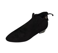 Uwdiohq Botas al Tobillo Marrones Gamuza otoño Mujer Color Gruesa Botines | Zapatos Impermeables Mujer Bambas Hombre Casuales Botines Comodos Boots Botas De Goma Bot as Beige Charol Camper Tacón Piel